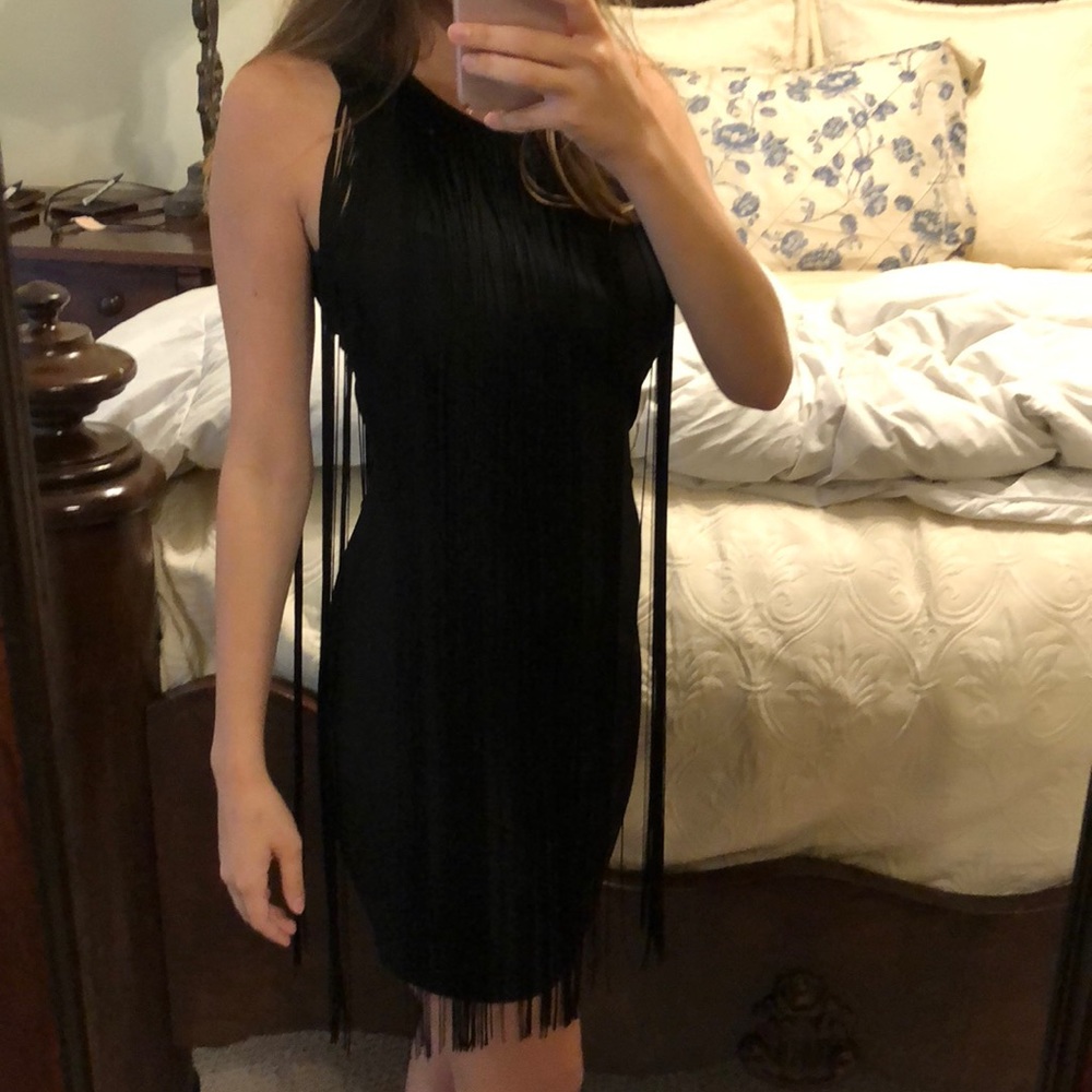 Vintage Fringe Dress